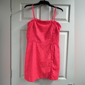 Lilly Pulitzer Vibrant Orange pink dress/romper